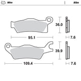 Moto-Master Motorcycle Brake Pads 098921