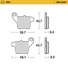 Load image into Gallery viewer, Moto-Master Motorcycle Brake Pads 099022