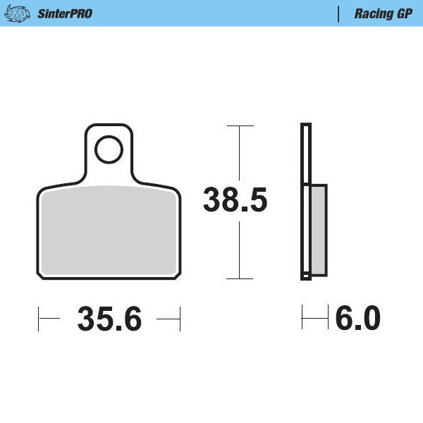 Moto-Master Motorcycle Brake Pads 099212