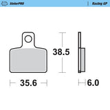 Moto-Master Motorcycle Brake Pads 099212