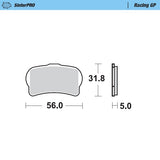 Moto-Master Motorcycle Brake Pads 099512