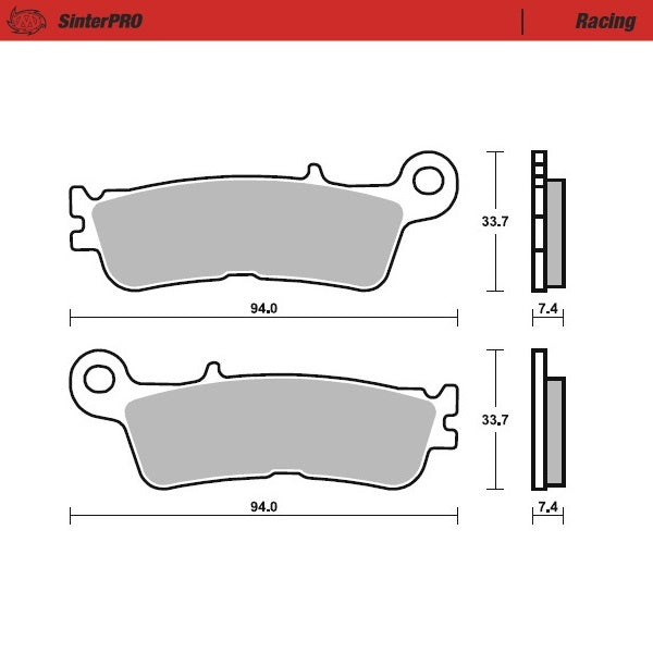 Moto-Master Motorcycle Brake Pads 099811