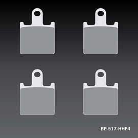 Renthal Motorcycle Brake Pads BP-517-HHP4