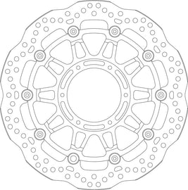 Brake Disc for Honda CBR900RR Fireblade (2000-2003) - SBS 6261