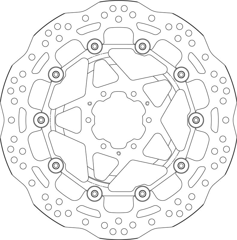 Brake Disc for Honda CRF1000L Africa Twin (2015-2021) - SBS 6350A