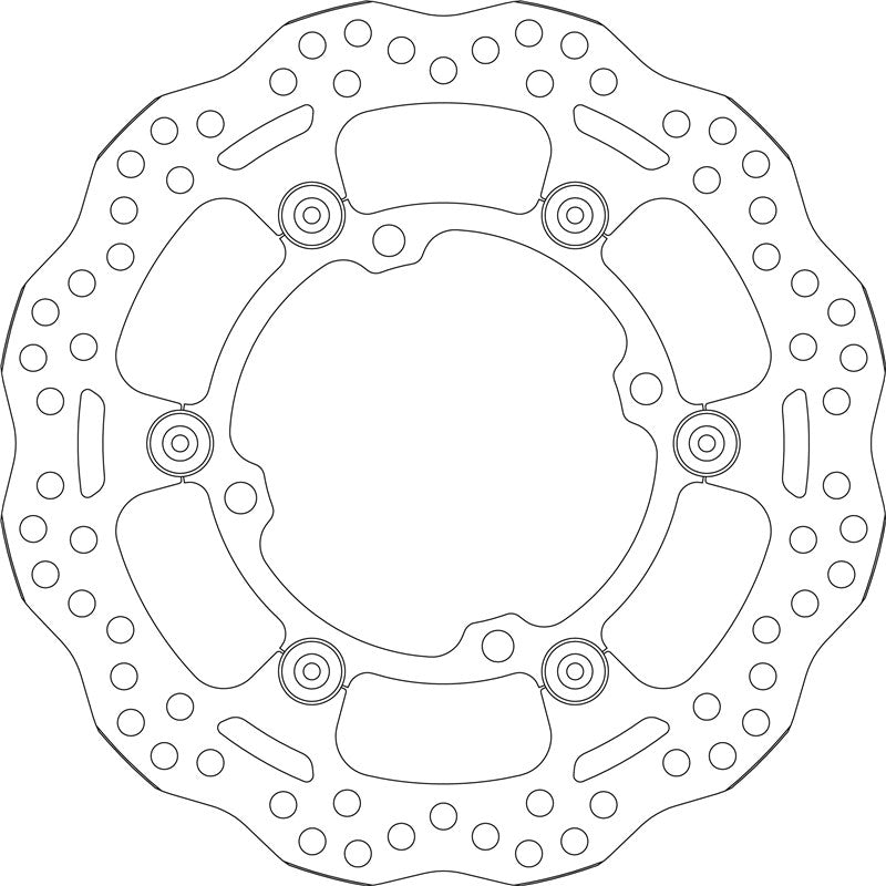 Brake Disc for Kawasaki KLX450R (2007-2020) - SBS 7011