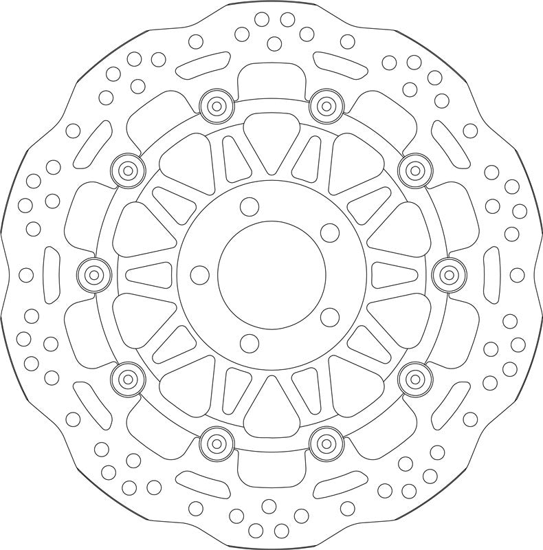 Brake Disc for Kawasaki ZXR400 (1989-2008) - SBS 6267