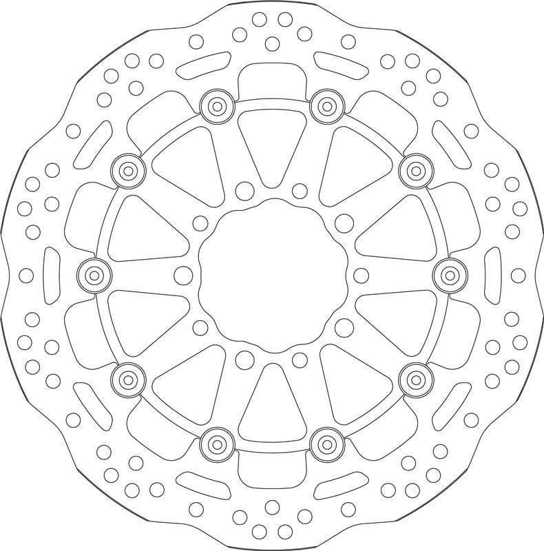 Brake Disc for Kawasaki ZZR1400 ABS (2006-2022) - SBS 6250A