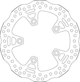 Brake Disc for Kymco 500 Xciting R ABS (2004-2014) - SBS 6180