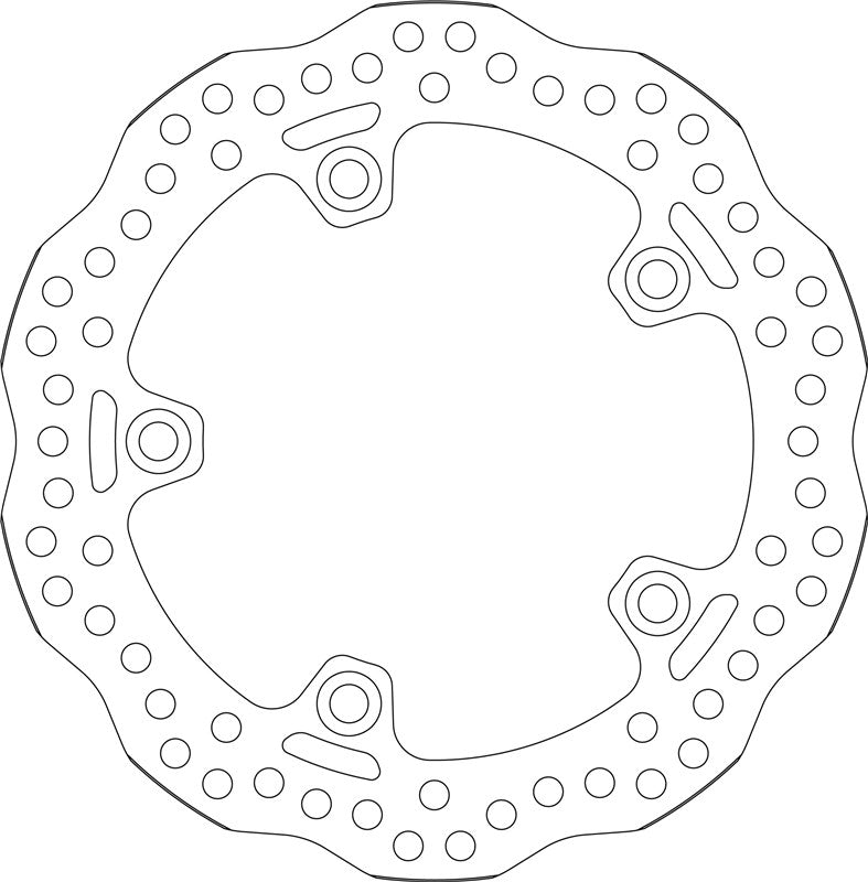 Brake Disc for Kymco 500 Xciting R ABS (2004-2018) - SBS 6220