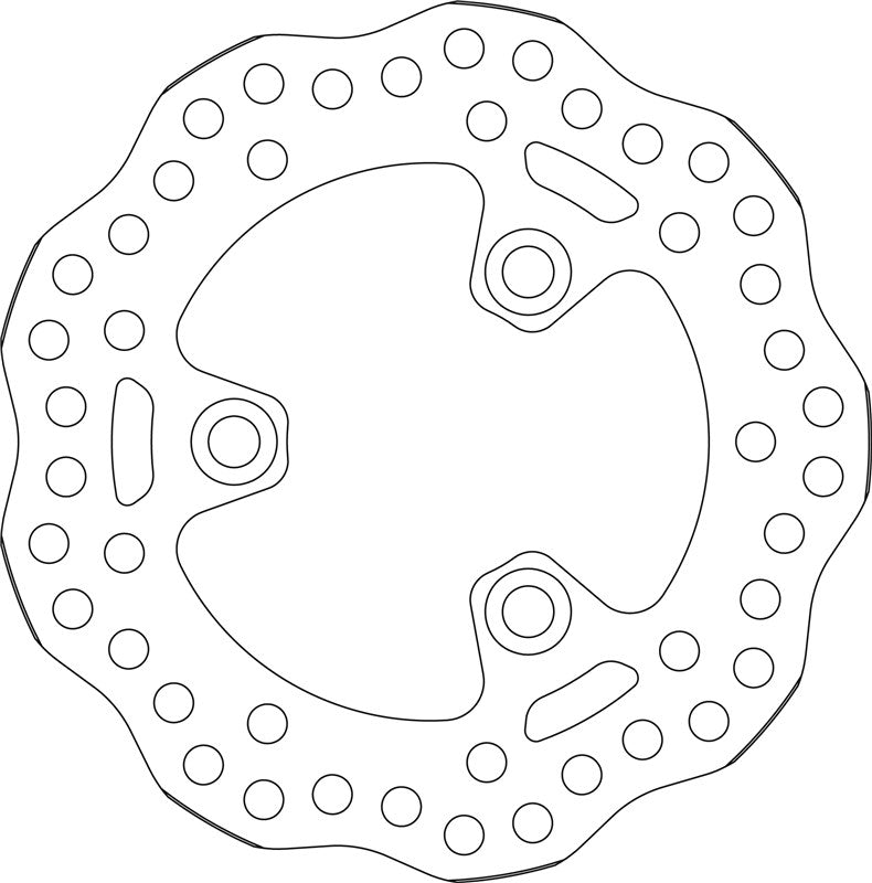 Brake Disc for Peugeot 50 Speedfight LC,(Hengtong cal.) (1995-2020) - SBS 6176