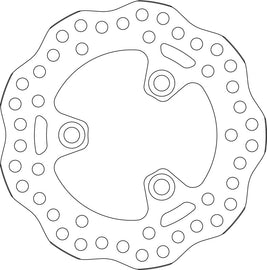 Brake Disc for Peugeot 50 Speedfight LC,(Hengtong cal.) (1995-2020) - SBS 6176