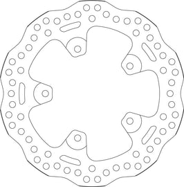 Brake Disc for Piaggio Vespa 300 Beverly i.e. (2005-2022) - SBS 6225
