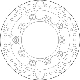 Brake Disc for Suzuki AN400 Burgman (2003-2022) - SBS 6203