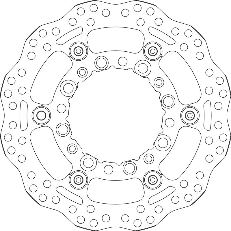 Brake Disc for Suzuki KX500 (1983-2014) - SBS 6292