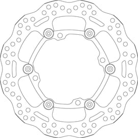 Brake Disc for Suzuki RM-Z450 (2005-2017) - SBS 7017