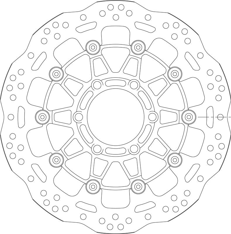 Brake Disc for Triumph 955 Sprint ST (1996-2004) - SBS 6277