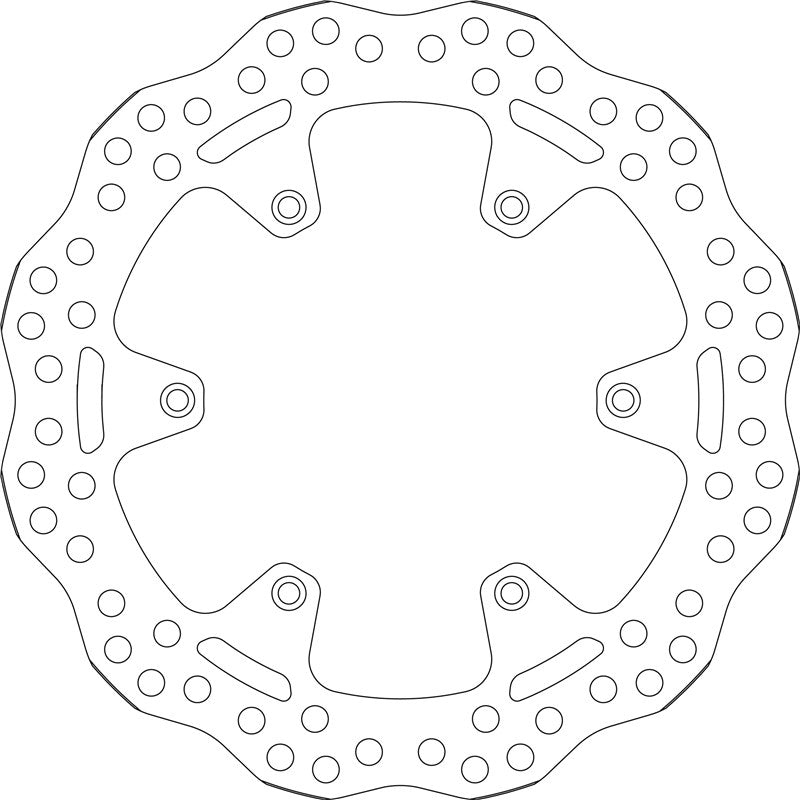 Brake Disc for Yamaha WR125 1993-2001 - SBS 6123
