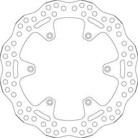 Brake Disc for Yamaha WR125 1993-2001 - SBS 6123
