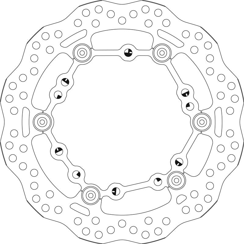 Brake Disc for Yamaha YP125 XMAX (2004-2021) - SBS 6212