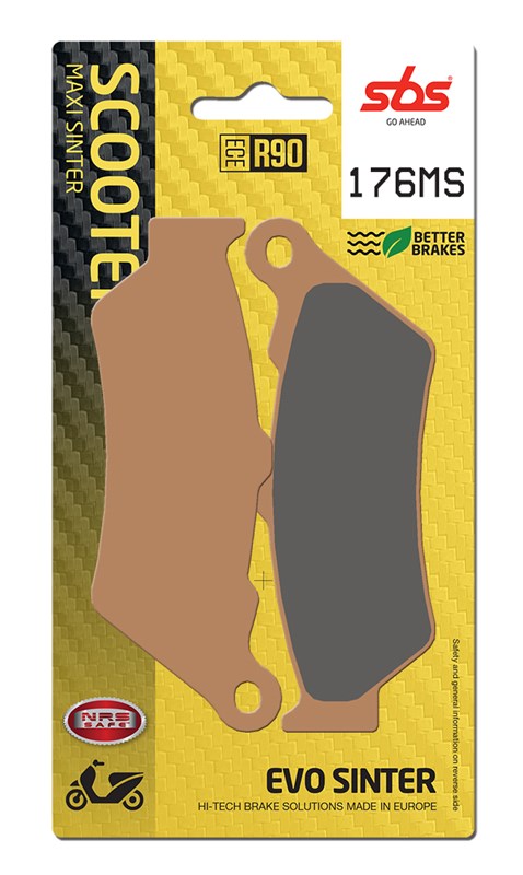 Brake Pads for BMW C1 125 (2000-2003) - SBS 176MS