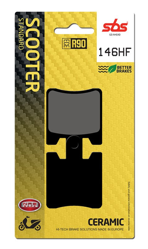Brake Pads for Daelim S2 125 FI (2007-2015) - SBS 146HF