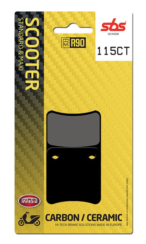Brake Pads for Garelli 250 Panther (2002–2002) - SBS 115CT