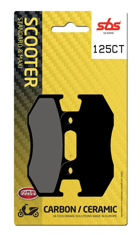Brake Pads for Honda CH 125 Spacy (1994–2013) - SBS 125CT