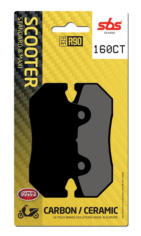Brake Pads for Honda CN 250 Helix (1986–1987) - SBS 160CT