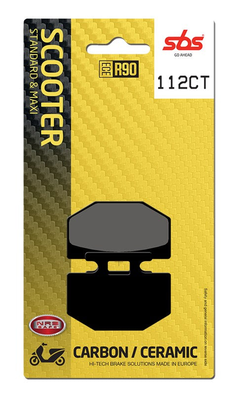 Brake Pads for Honda NH 125 Lead Scooter (1986–1987) - SBS 112CT