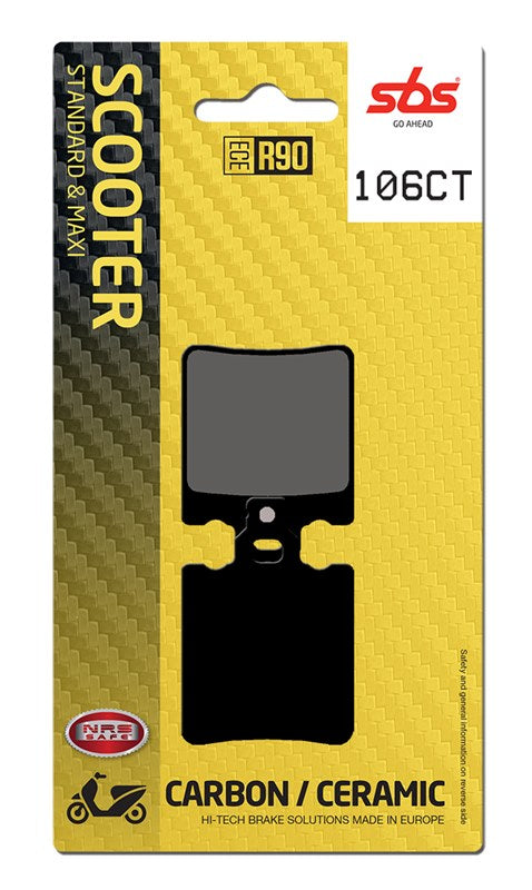 Brake Pads for Kymco B 125 Freeway (1993–1996) - SBS 106CT