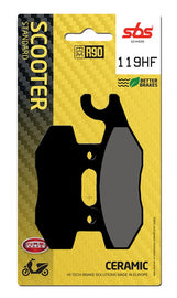 Brake Pads for Kymco NS-1 75 (1992–2013) - SBS 119HF