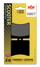Brake Pads for Malaguti 125 Scarabeo, Scarabeo GT (1999–2014) - SBS 152CT