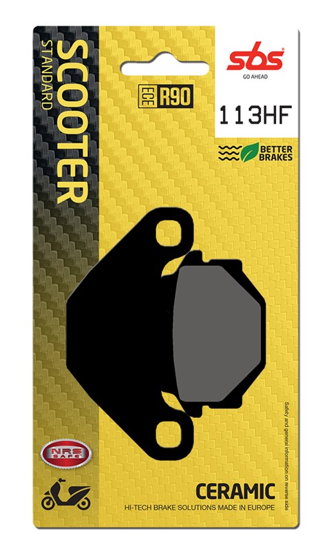 Brake Pads for Peugeot F-10 50 (1992–1993) - SBS 113HF