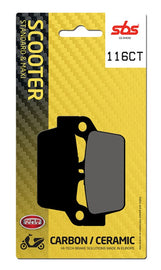 Brake Pads for Peugeot SV 125 Geo (1991–1992) - SBS 116CT