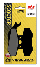 Brake Pads for Piaggio Vespa VX 125 Runner 4T (Grimeca cal.) (1992–2012) - SBS 120CT