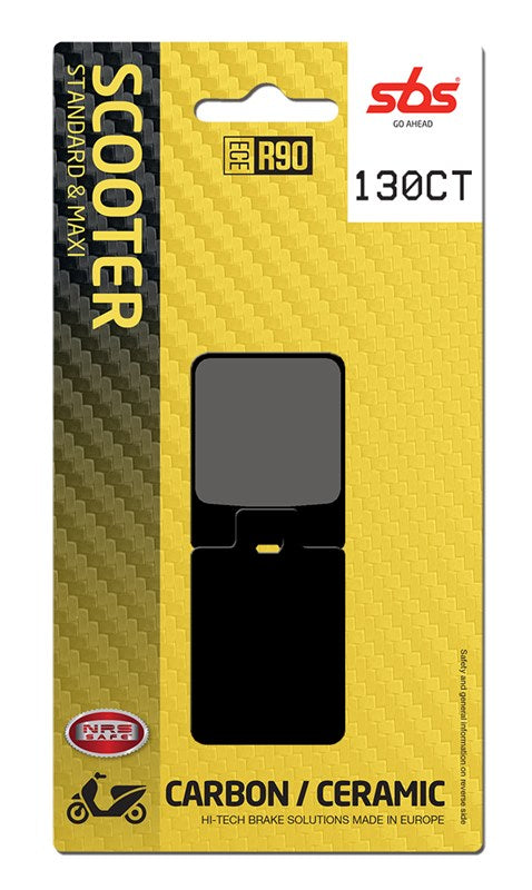 Brake Pads for Puch 125 Typhoon (1982–2003) - SBS 130CT