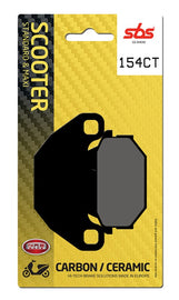Brake Pads for SYM 125 People (2000–2017) - SBS 154CT
