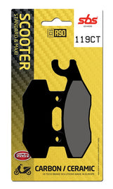 Brake Pads for SYM 150 Zing (1996–2019) - SBS 119CT