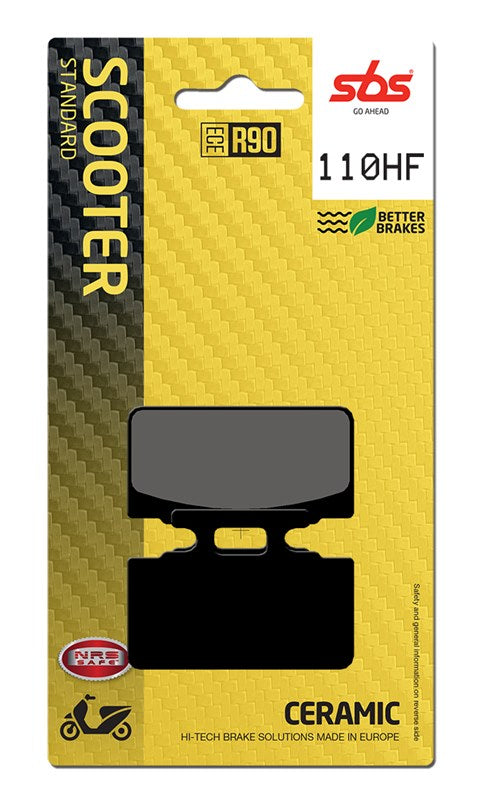 Brake Pads for SYM 50 Mio (1986–2016) - SBS 110HF
