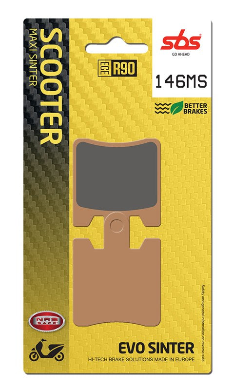 Brake Pads for SYM AN 250 Burgman (1998–2019) - SBS 146MS