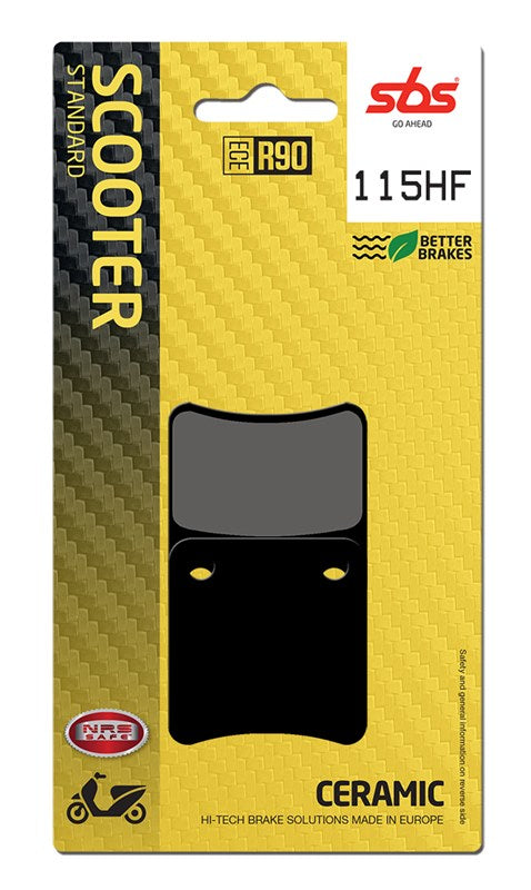 Brake Pads for SYM ZX 50 Super Dio (1991–2012) - SBS 115HF