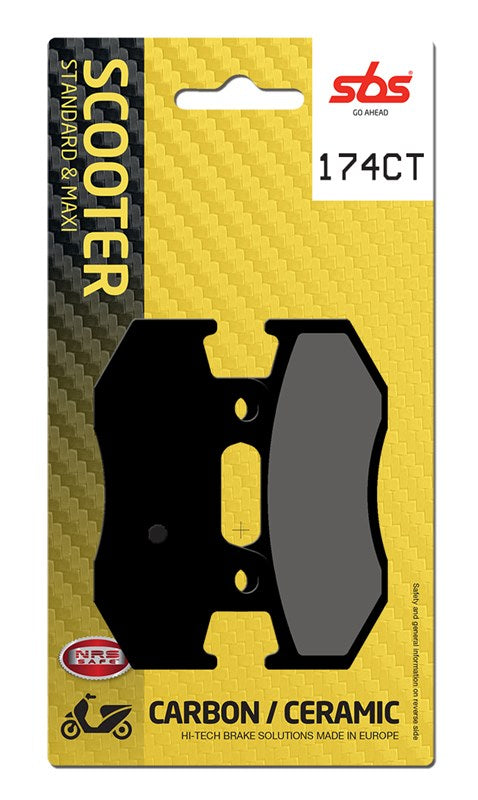 Brake Pads for Suzuki AN Burgman 400 (2001-2006) - SBS 174CT