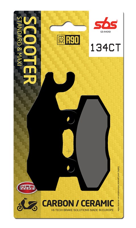 Brake Pads for Suzuki UH 200 Burgman (2008–2021) - SBS 134CT