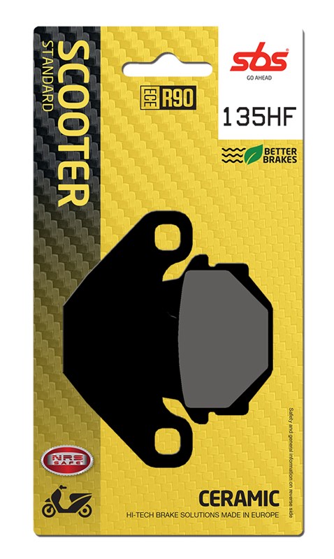 Brake Pads for Suzuki ZR 50 (1980–1996) - SBS 135HF