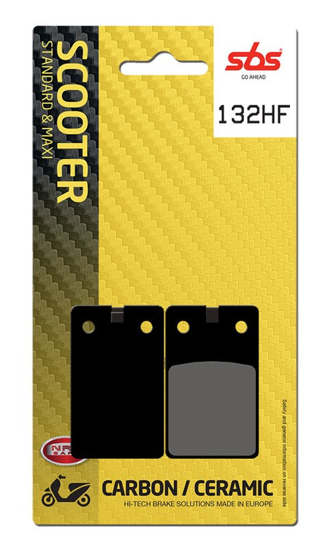 Brake Pads for TGB F-15 50 Fire Fox (1987–2014) - SBS 132HF