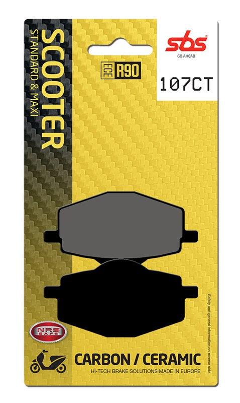Brake Pads for Yamaha DT 125 R (1995–2012) - SBS 107CT