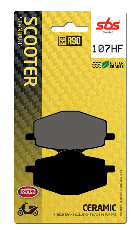 Brake Pads for Yamaha DT 50 R (1989–2012) - SBS 107HF