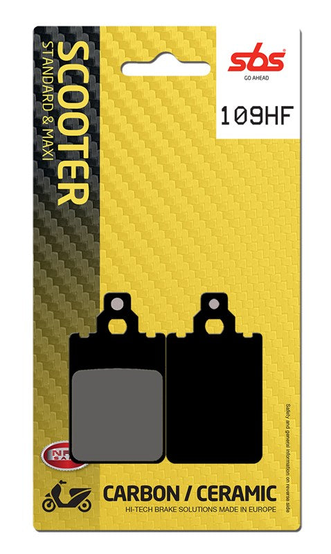 Brake Pads for Yamaha F-15 50 Fire Fox L.C. (1986–2008) - SBS 109HF