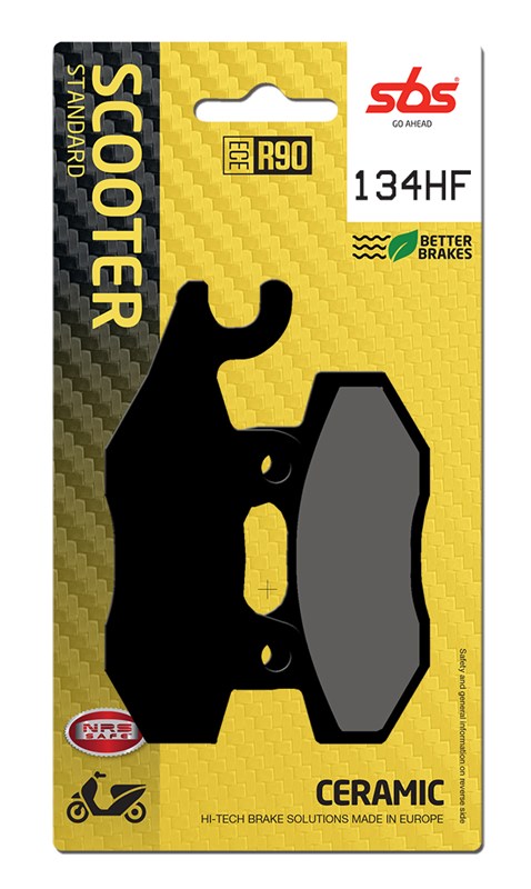 Brake Pads for Yamaha TZR 50 (1990–2002) - SBS 134HF